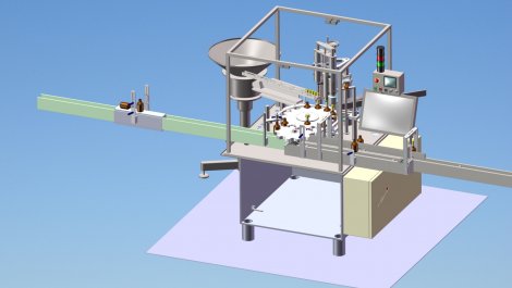 Revamping and Modification IMA F57 filling / capping machine